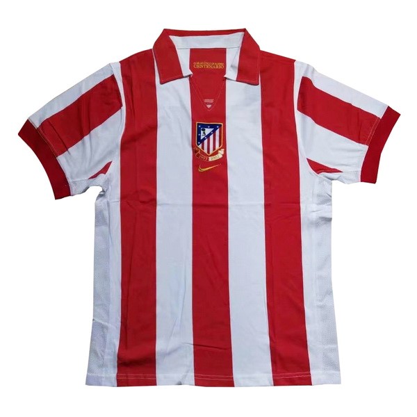 Tailandia Camiseta Atlético de Madrid 1ª Kit Retro 1903 2003 Rojo